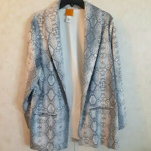 Like new Snake skin blazer